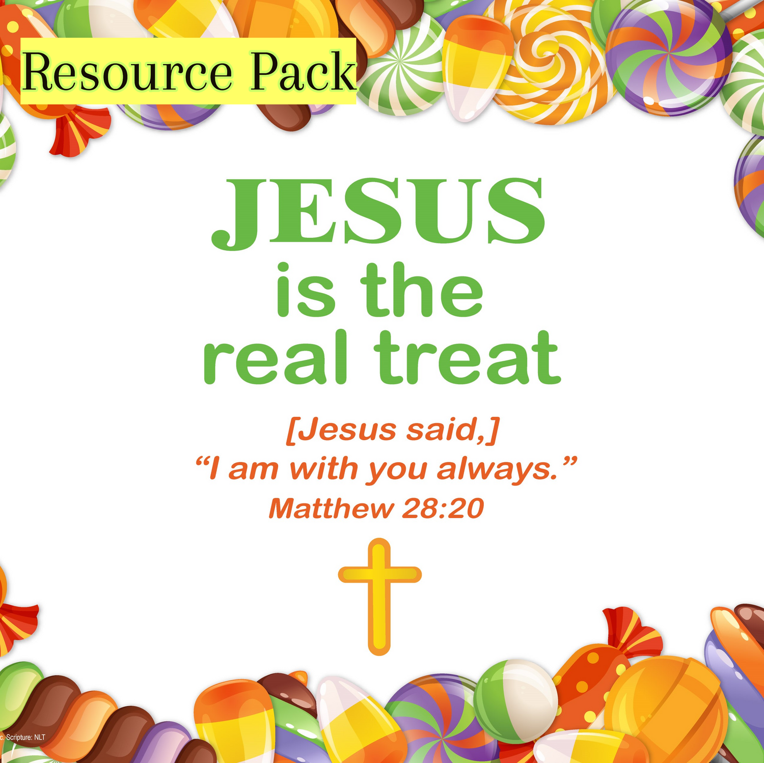 Resource Pack - Jesus is the Real Treat