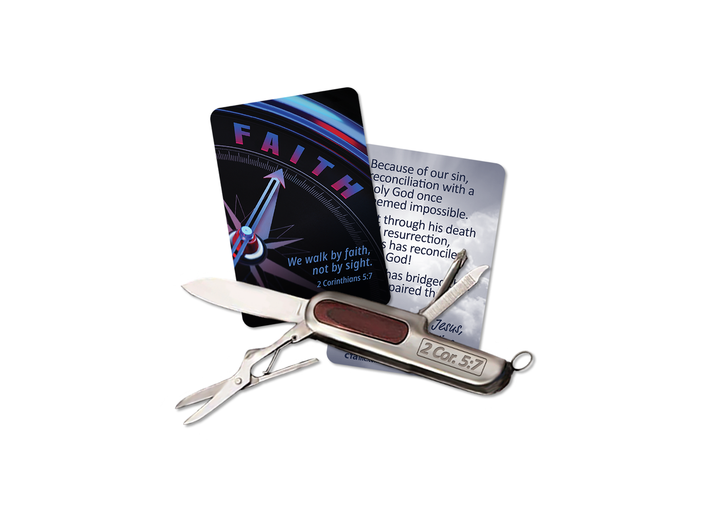 Multi-Tool Pocket Knife - Living by Faith