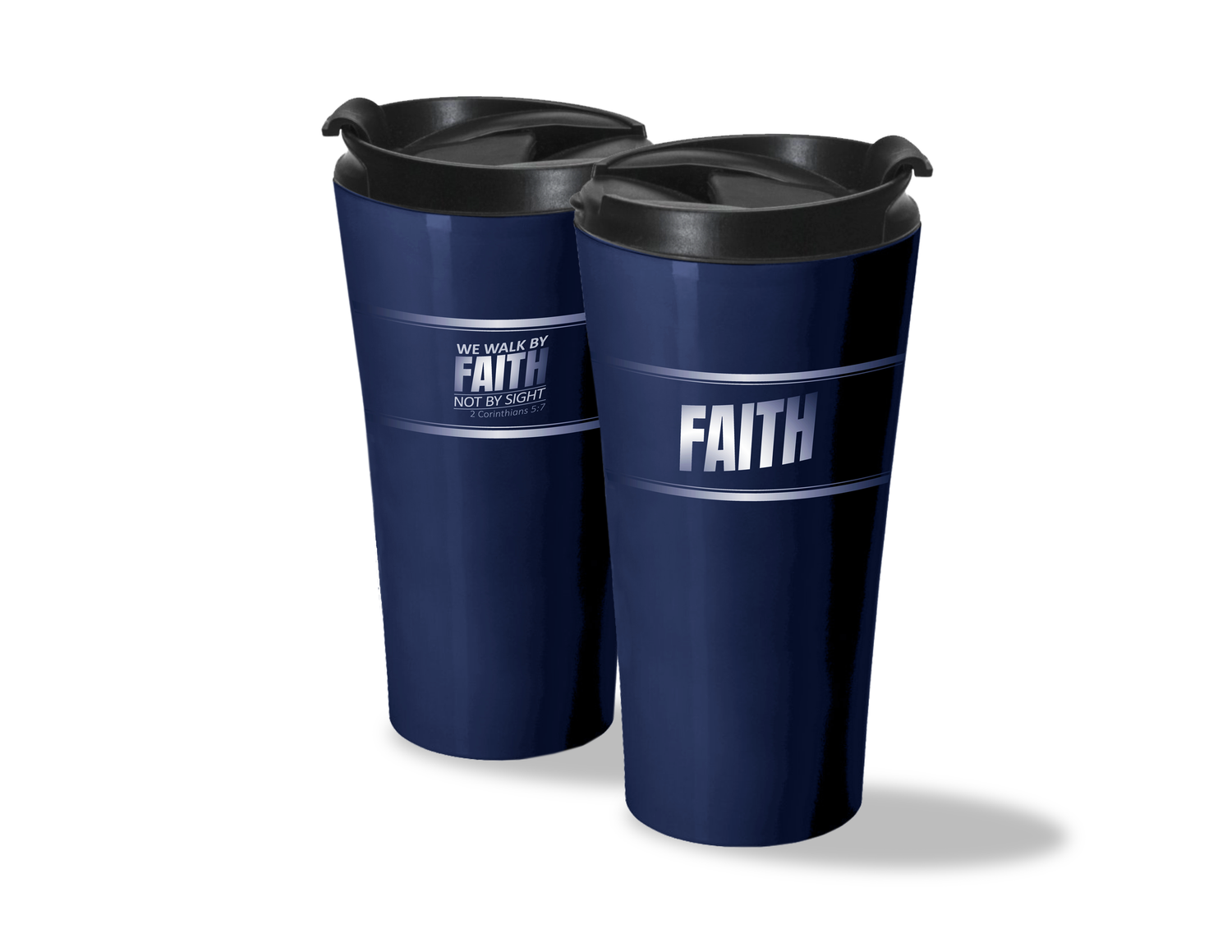 Travel Mug - Living by Faith