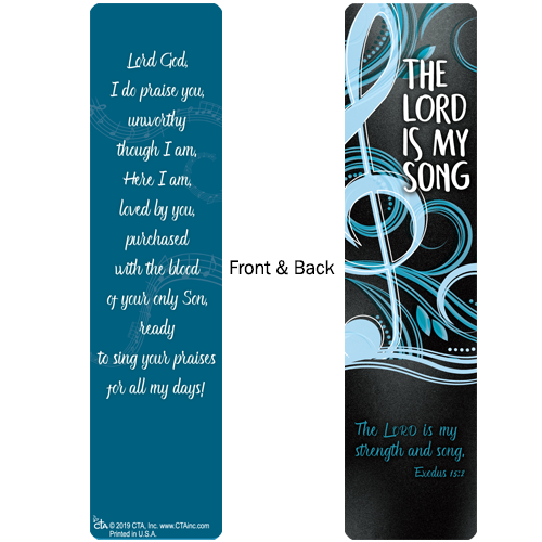 Pen & Bookmark Gift Set - The Lord Is My Song Song 