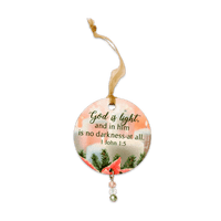 Beaded Ornament - Love's Pure Light