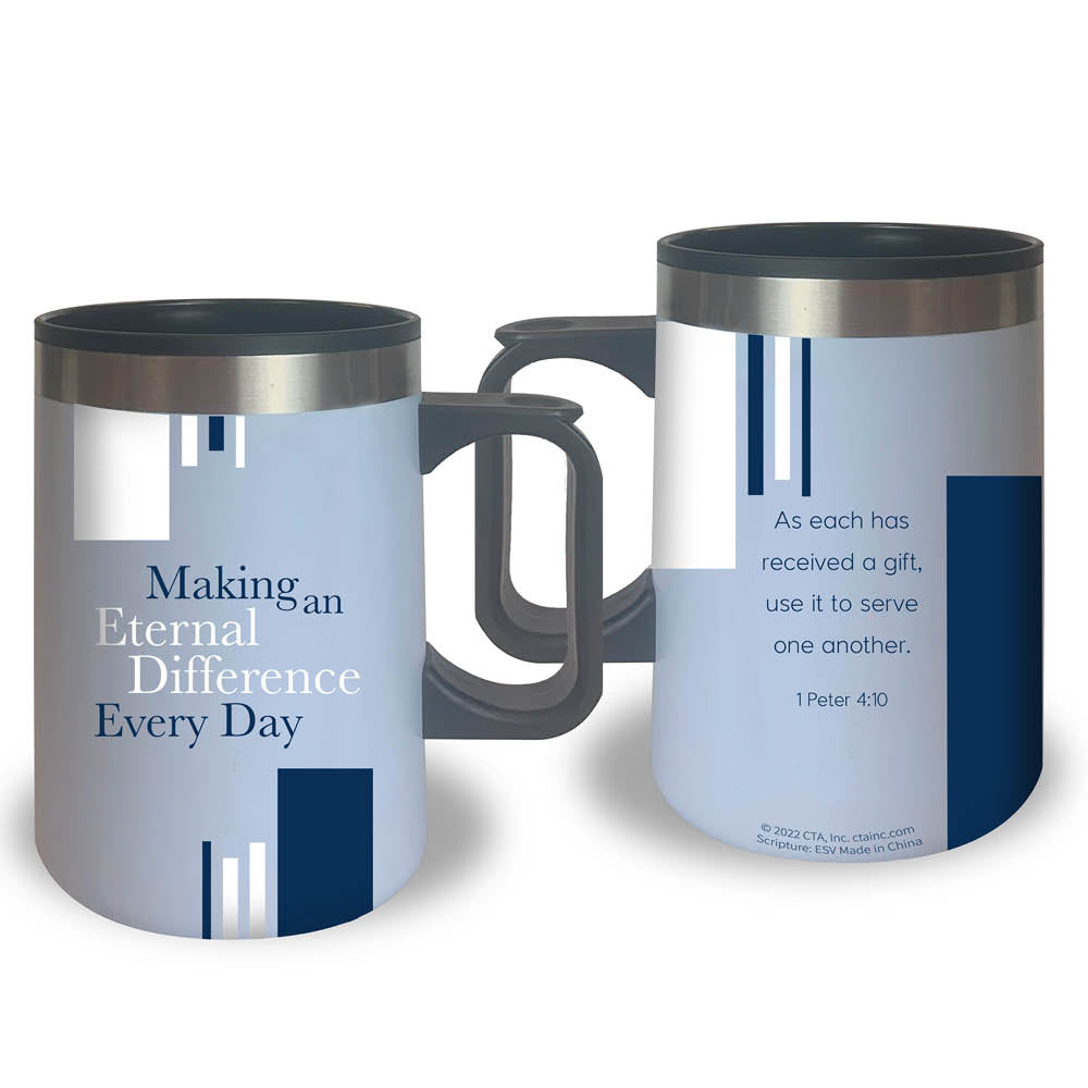 Insulated Coffee Mug - Making an Eternal Difference