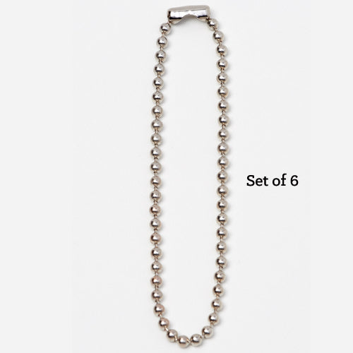 Dog Tag Ball Chains (Set of 6)
615122-15109-9