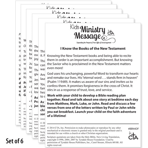 My Faith Story Dog Tags Ministry Message Set (Set of 6) DOWNLOADABLE