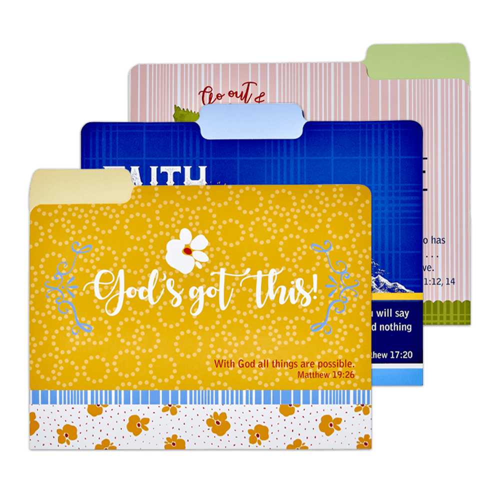 Pack of 6 File Folders - Making A Difference...Inspiring Lives