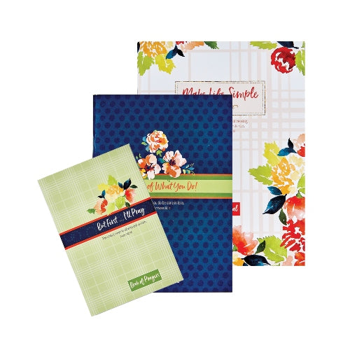 Pack of 3 Journals - Making a Difference...Inspiring Lives