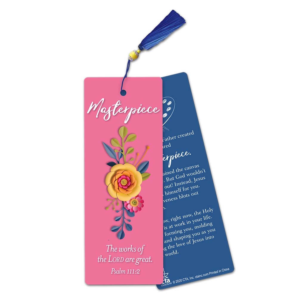 Beaded Bookmark & Tassel - Masterpiece