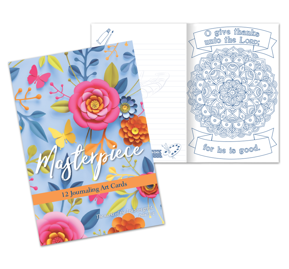 Journaling Art Cards - Masterpiece inside uncoated
