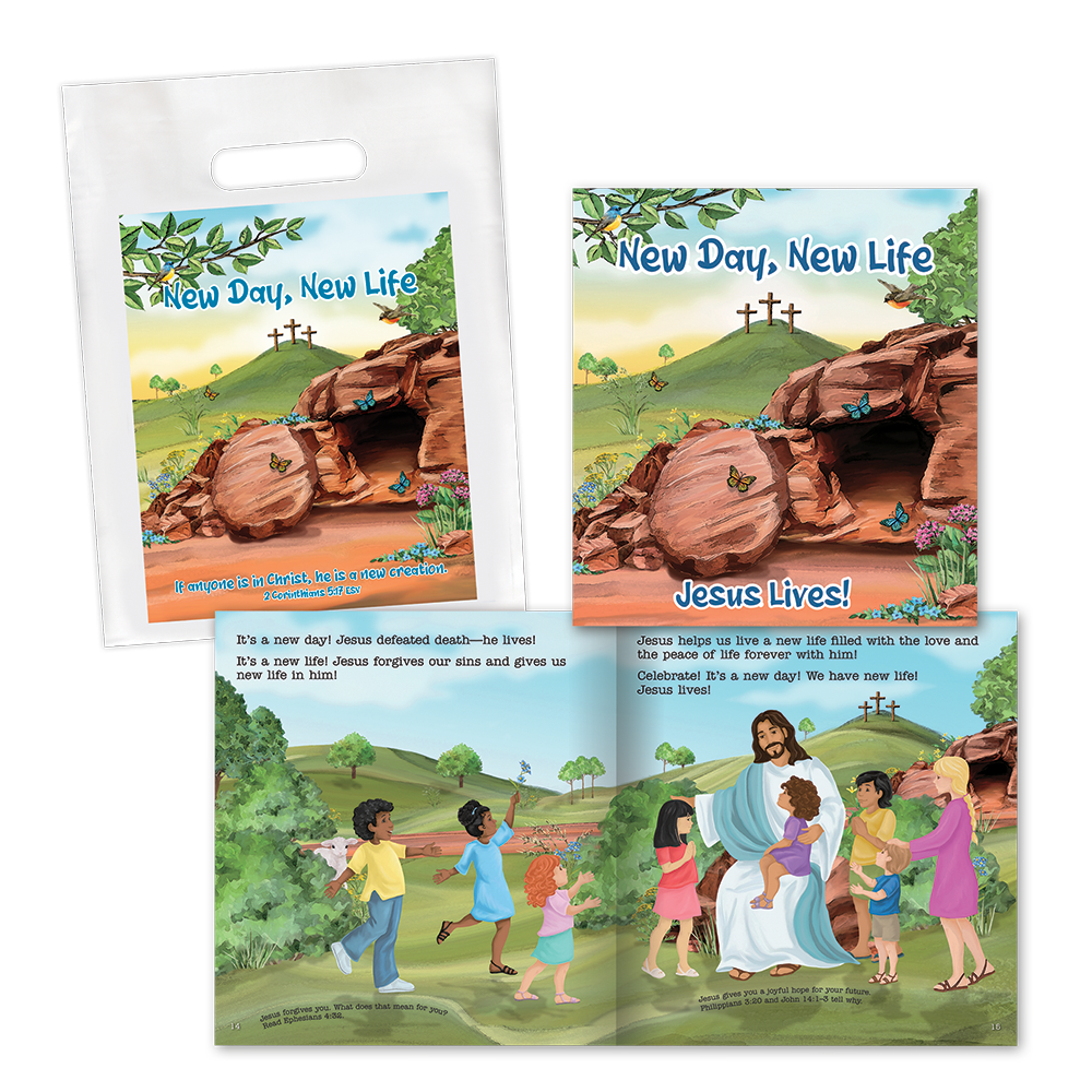 Soft Cover Book & FREE Goodie Bag - New Day, New Life