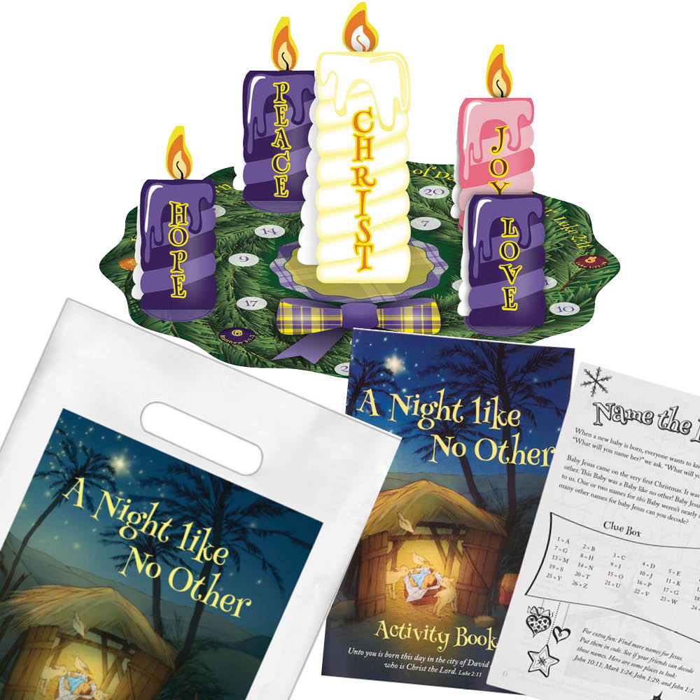 Christmas Preparation Set with ACTIVITY BOOK - A Night like No Other