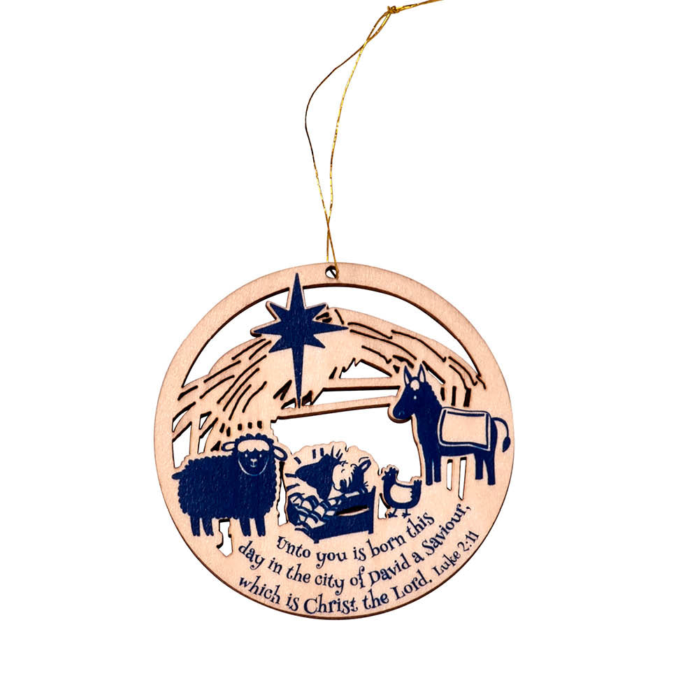 Wooden Ornament - A Night like No Other