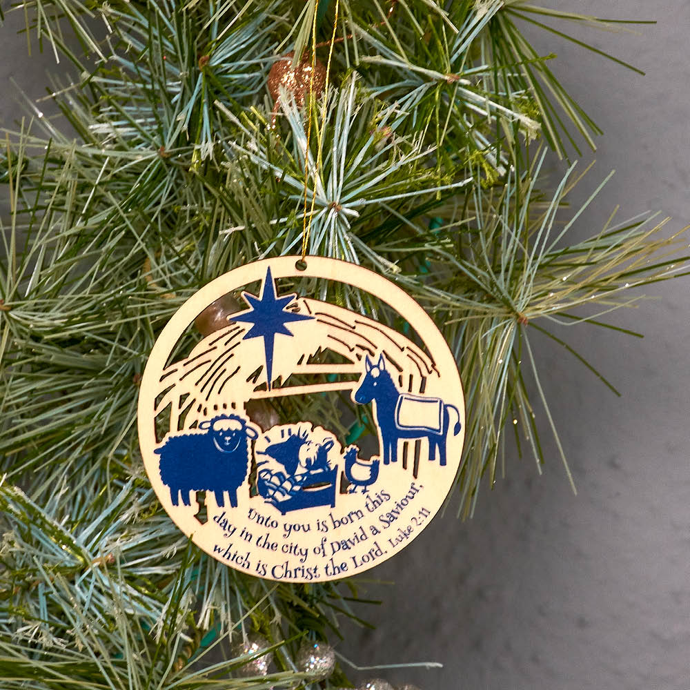 Wooden Ornament - A Night like No Other