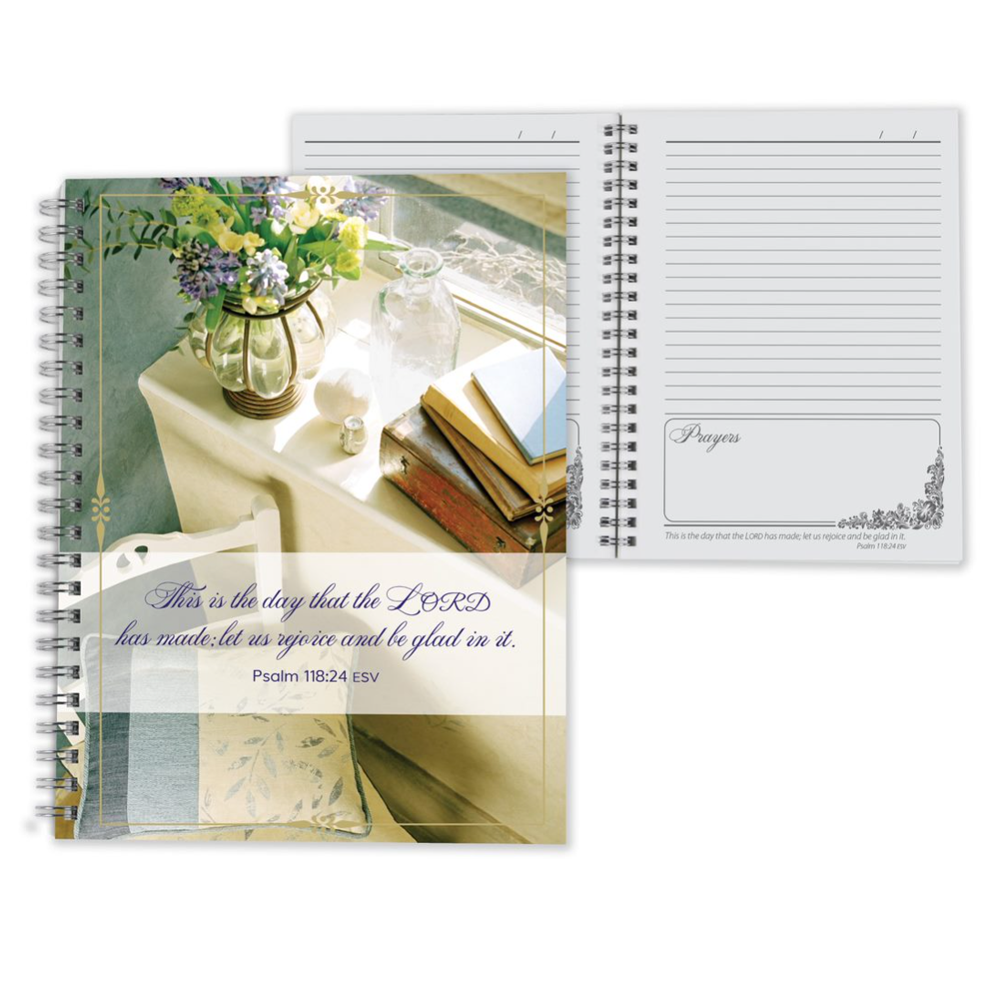 Spiral Prayer Journal - Ordinary Moments. Extraordinary God.