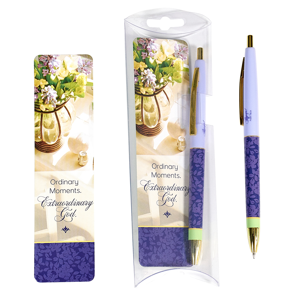 Pen & Bookmark Gift Set- Ordinary Moments. Extraordinary God