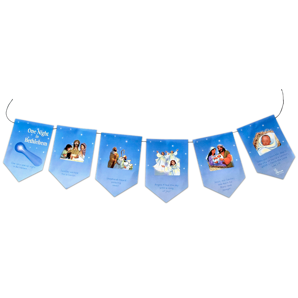 Children's Christmas Advent Banner Craft Kit Gift Ages 5+