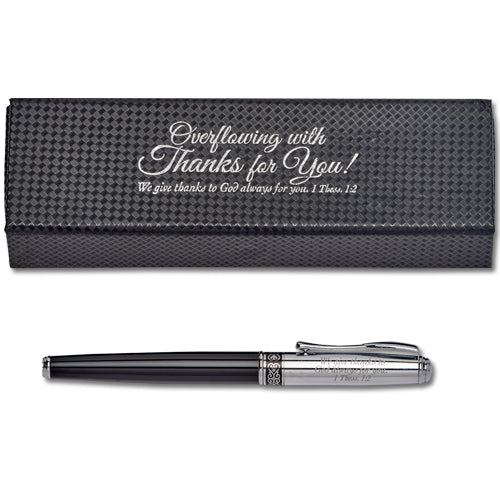 Executive Pen Gift Set - Overflowing with Thanks