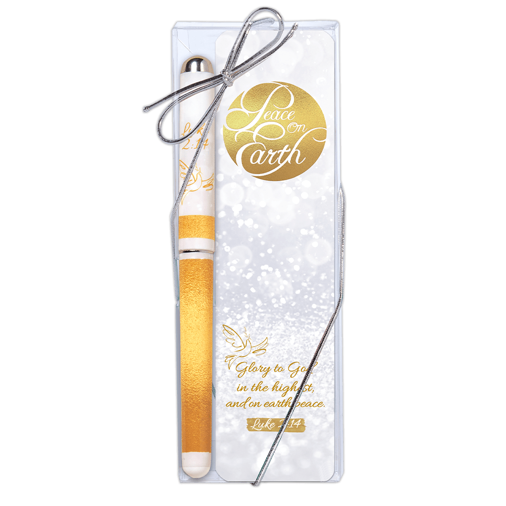 Pen & Bookmark Gift Set - Peace On Earth Gifts
