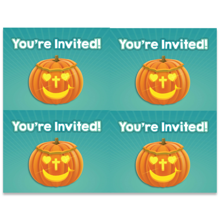 Pumpkin Prayer Invitation