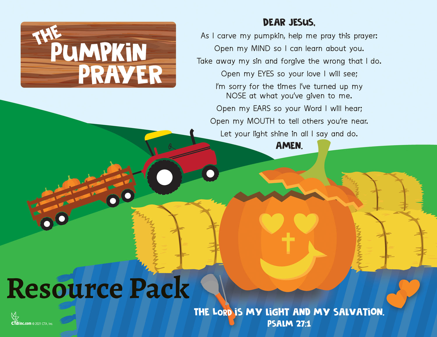 The Pumpkin Prayer Free Downloadable Marketing Resource Pack