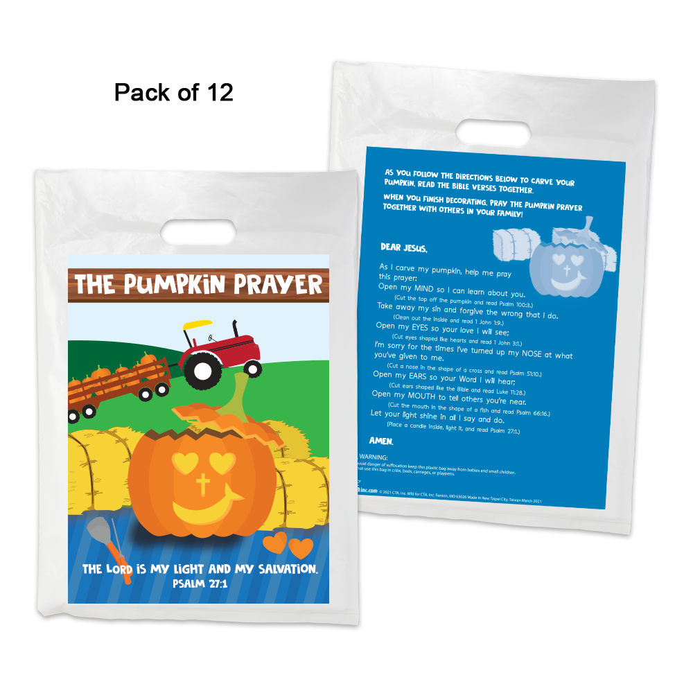 Goodie Bag (12 pack) - The Pumpkin Prayer