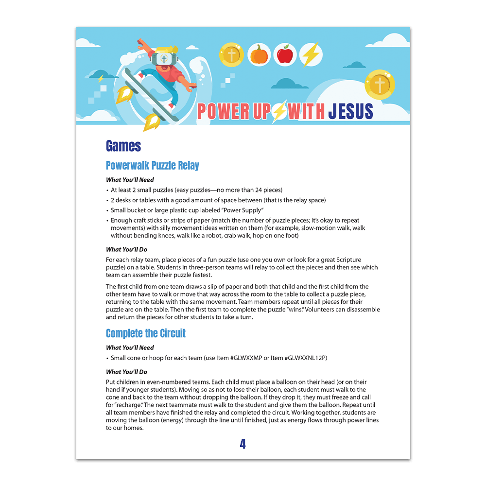 Digital Back to School Event - Power Up with Jesus