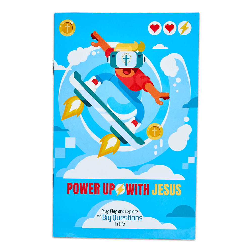 Kids Activity Journal - Power Up with Jesus
