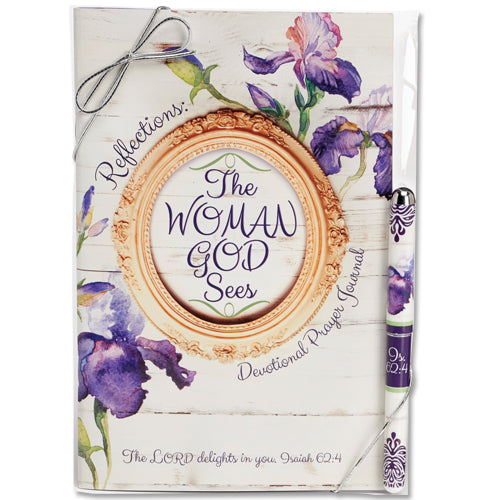 Journal and Pen Gift Set - Reflections: The Woman God Sees