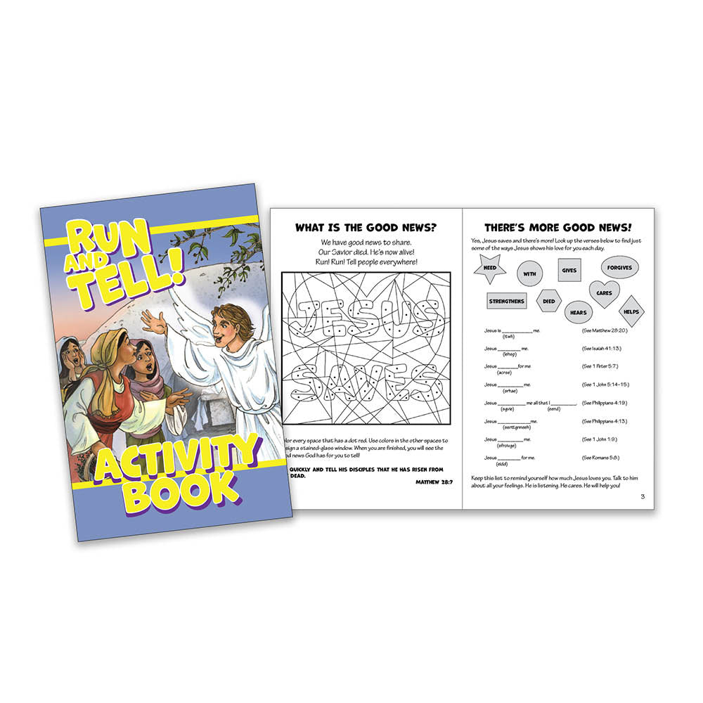 Activity Book - Run and Tell!