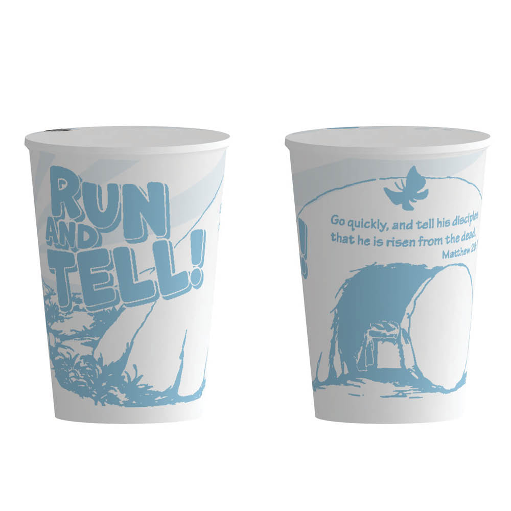 Plastic Tumbler - Run and Tell!