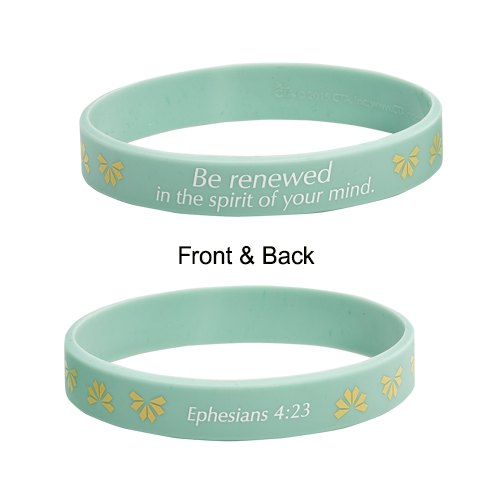 Silicone Bracelet - Renew. Restore. Refresh.