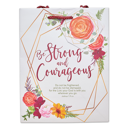 Gift Bag - Strong & Courageous