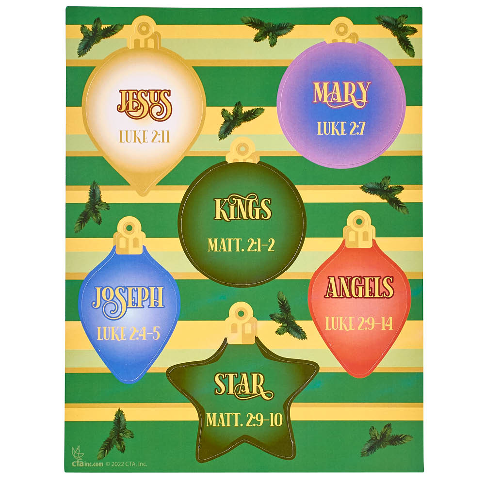 Nativity Ornament Set