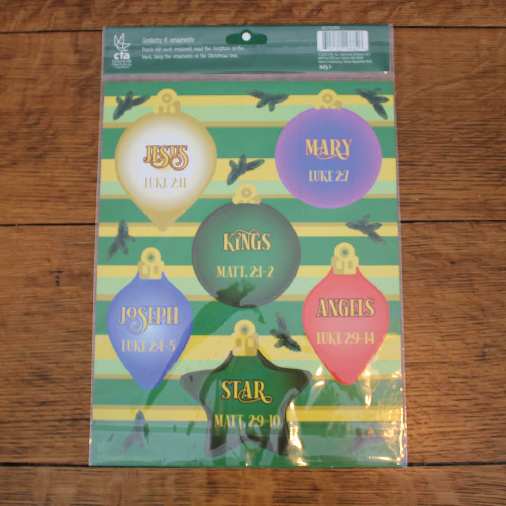 Nativity Ornament Set