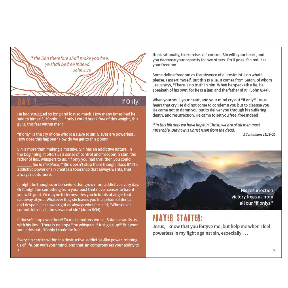 Set Free - KJV Men's Devotional Book | CTA, Inc.