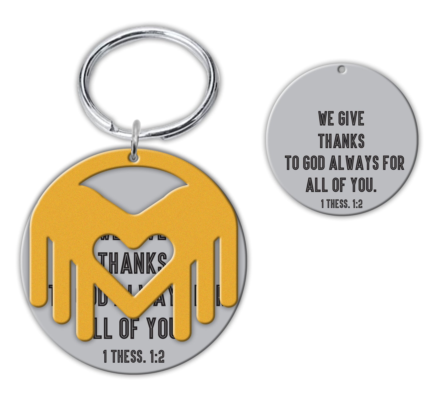 Key Chain in Gift Box - Serving with a Heart like Jesus