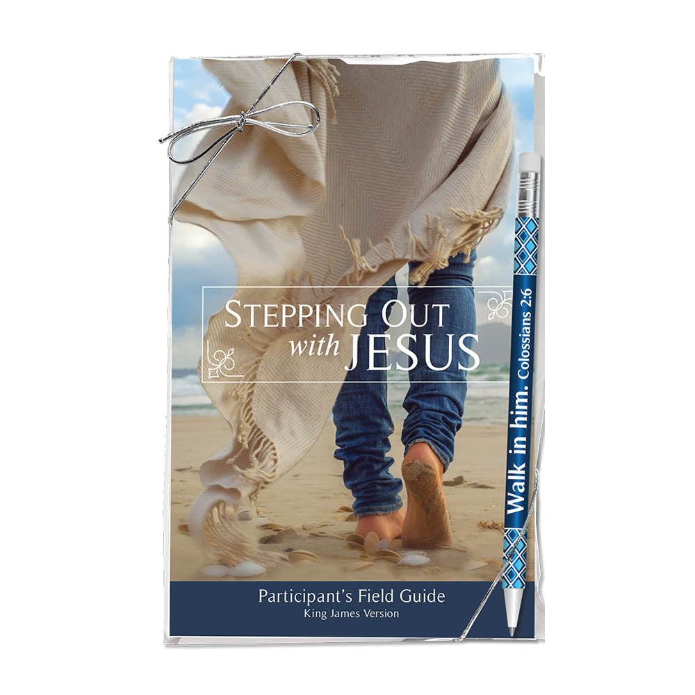 KJV Participant Field Guide & Pencil Set - Stepping Out with Jesus