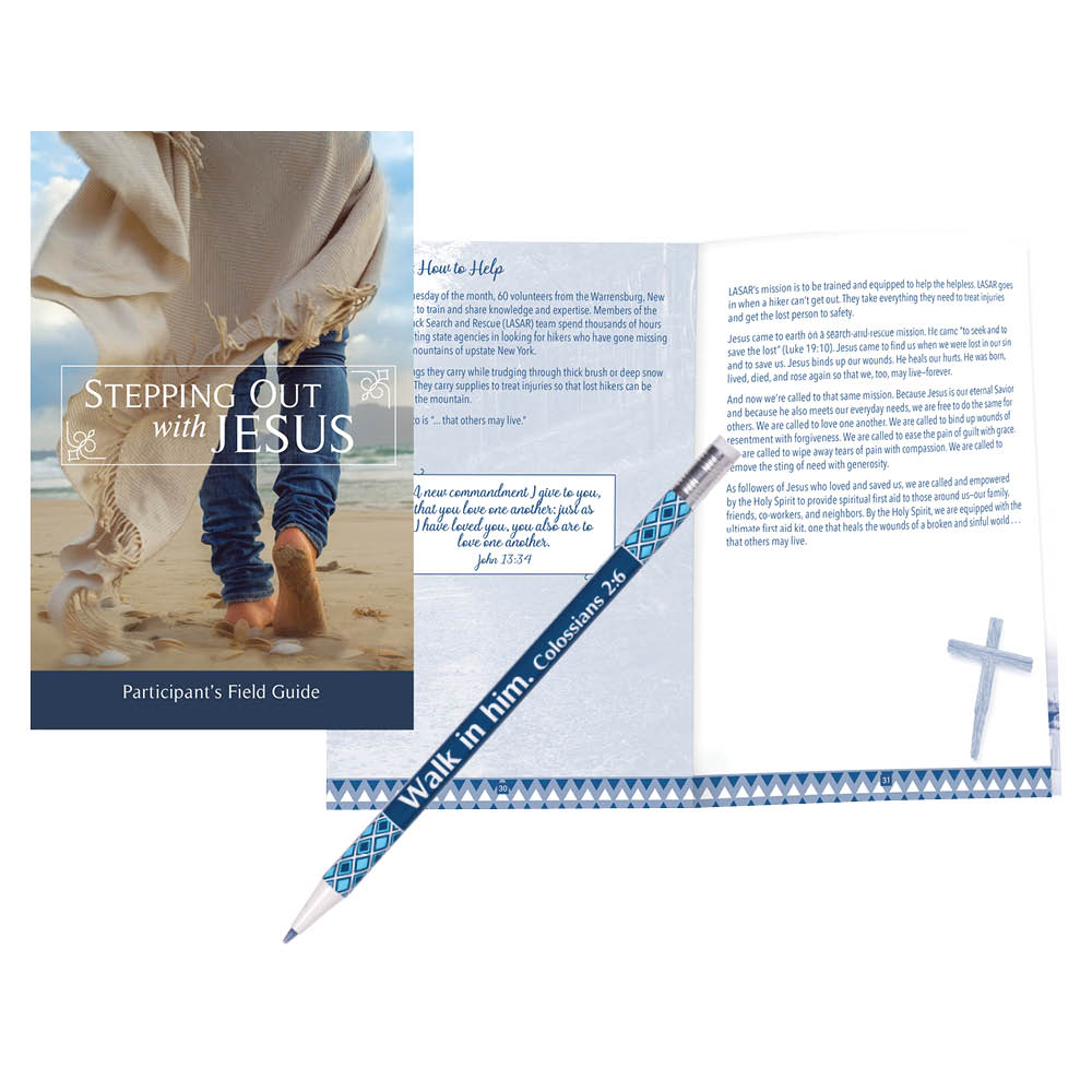 Participant Essentials Retreat Kit - Stepping Out with Jesus