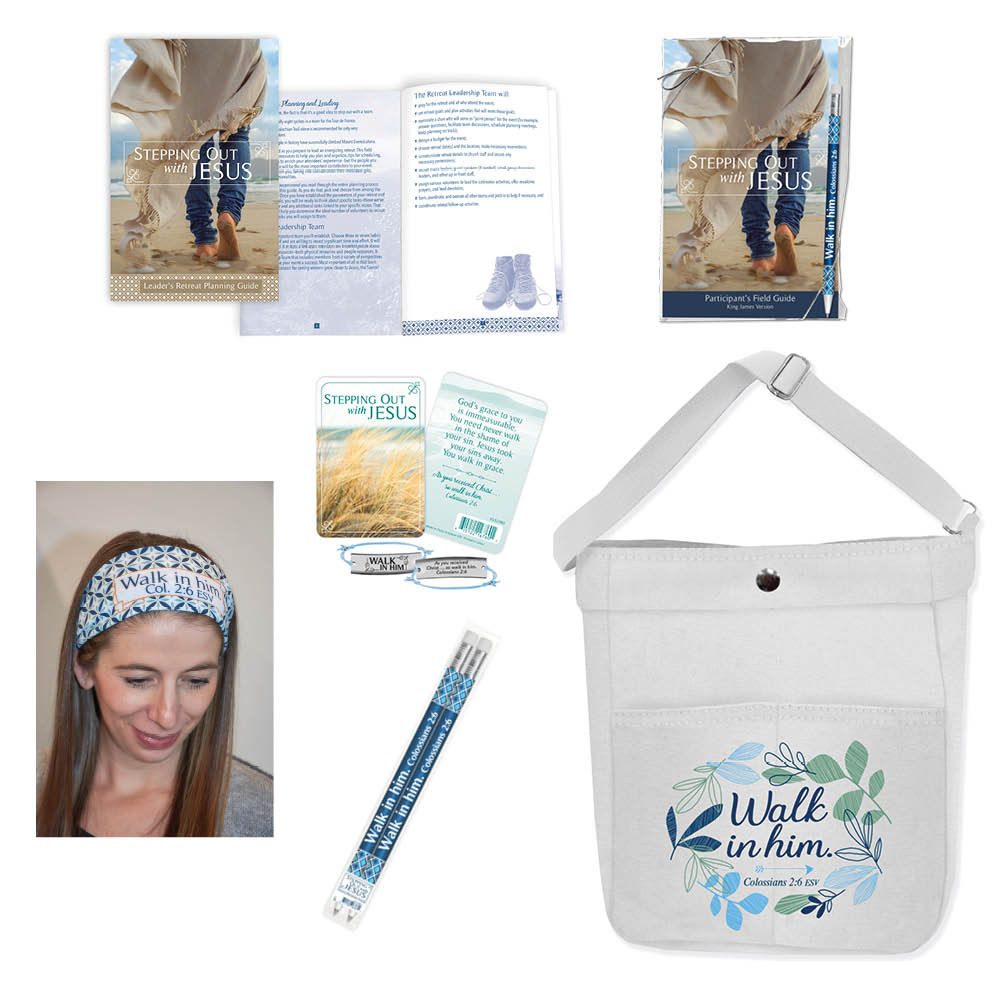 KJV - Leader’s Retreat Kit  - Stepping Out with Jesus