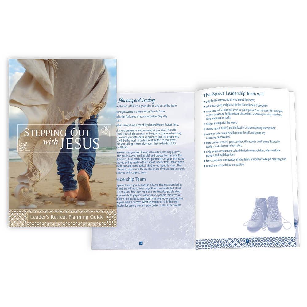 KJV - Leader’s Retreat Kit  - Stepping Out with Jesus