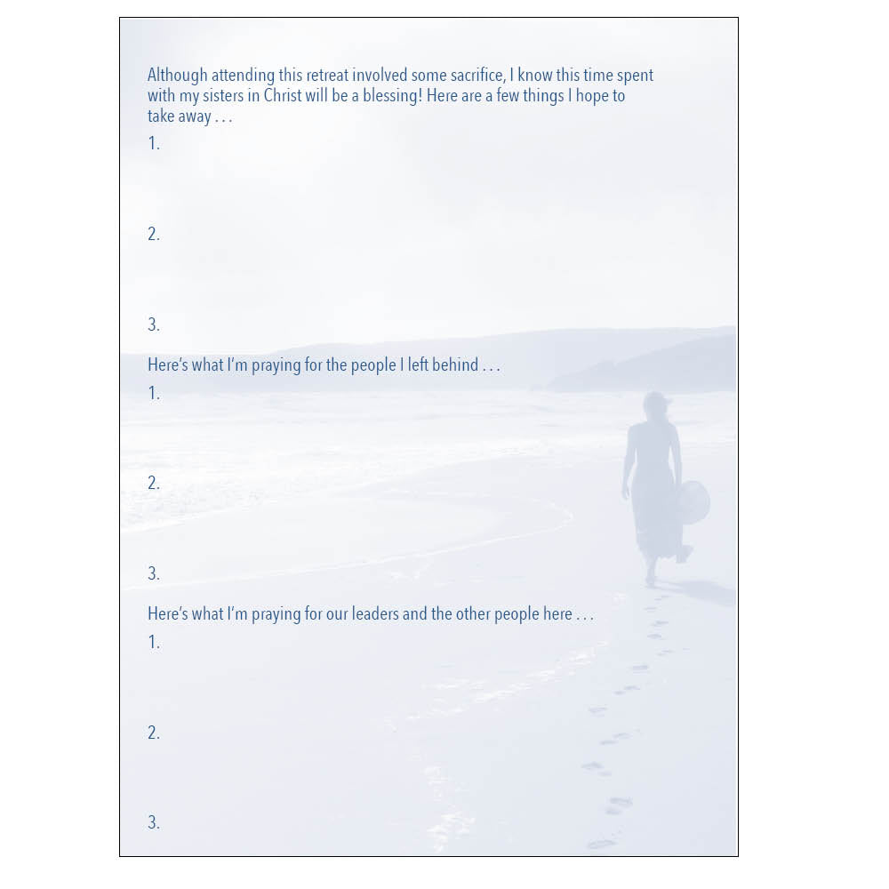 Participant Essentials Retreat Kit - Stepping Out with Jesus