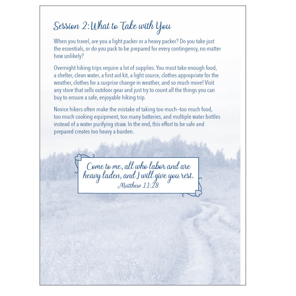 Participant Field Guide & Pencil Set - Stepping Out with Jesus