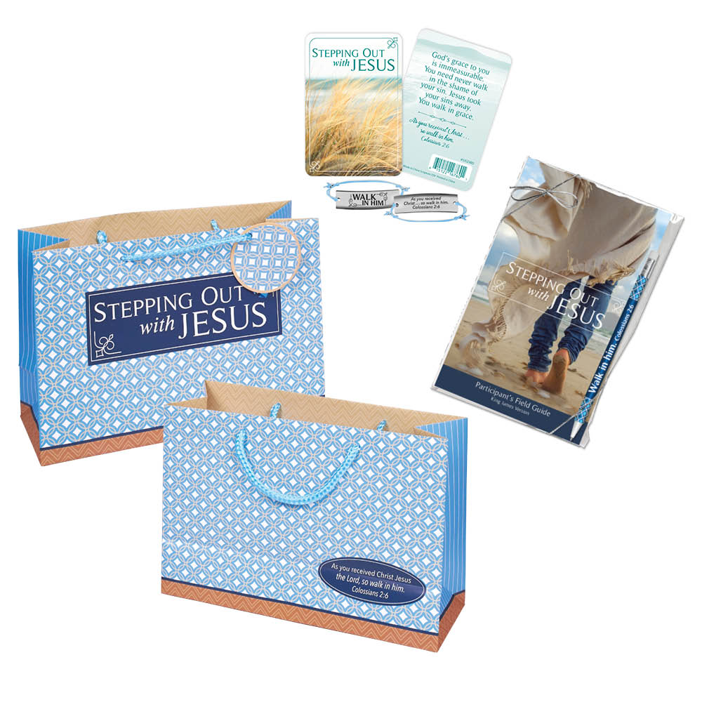 KJV - Participant Essentials Retreat Kit - Stepping Out with Jesus