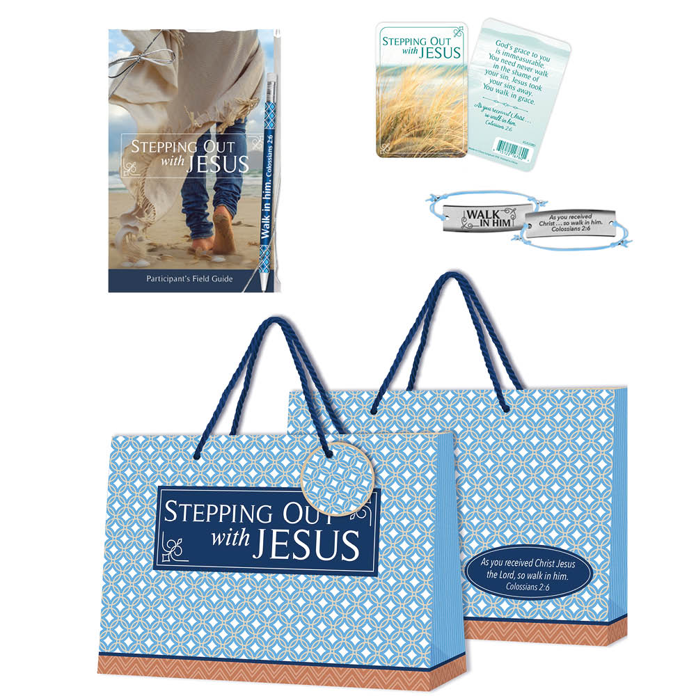 Participant Essentials Retreat Kit - Stepping Out with Jesus