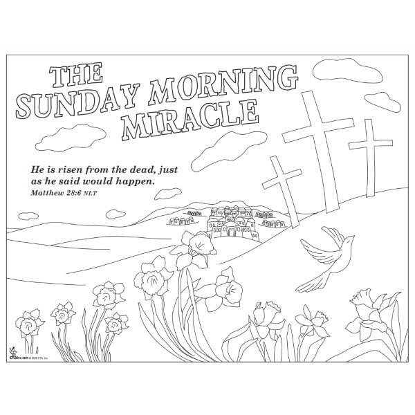 Coloring Page - Sunday Morning Miracle
