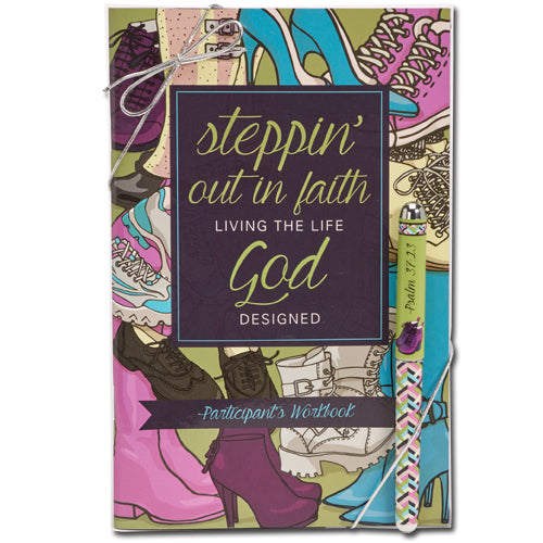 Steppin’ Out in Faith: Living the Life God Designed Workbook and Pen Gift Set