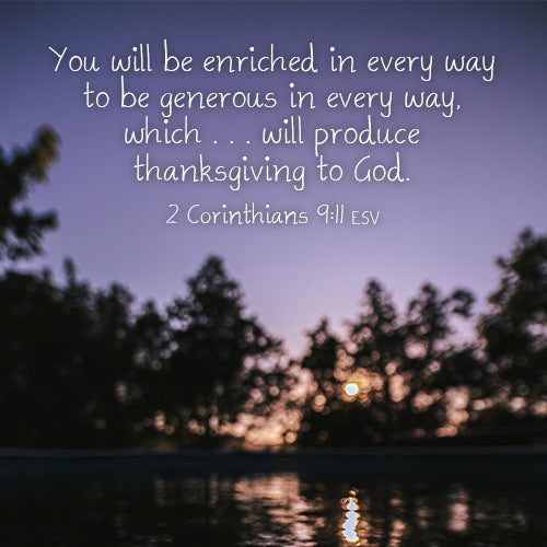Generous in Service