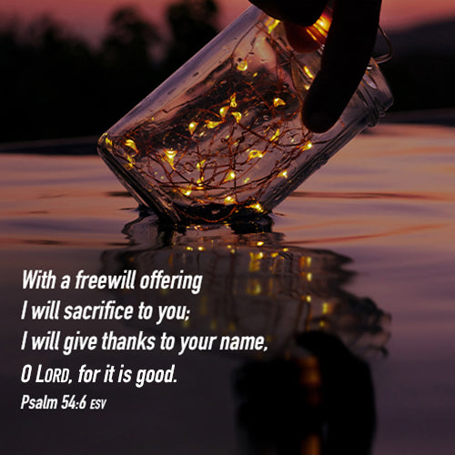 Giving Thanks to God