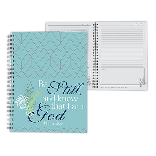 Lined Prayer Journal - Be Still & Know