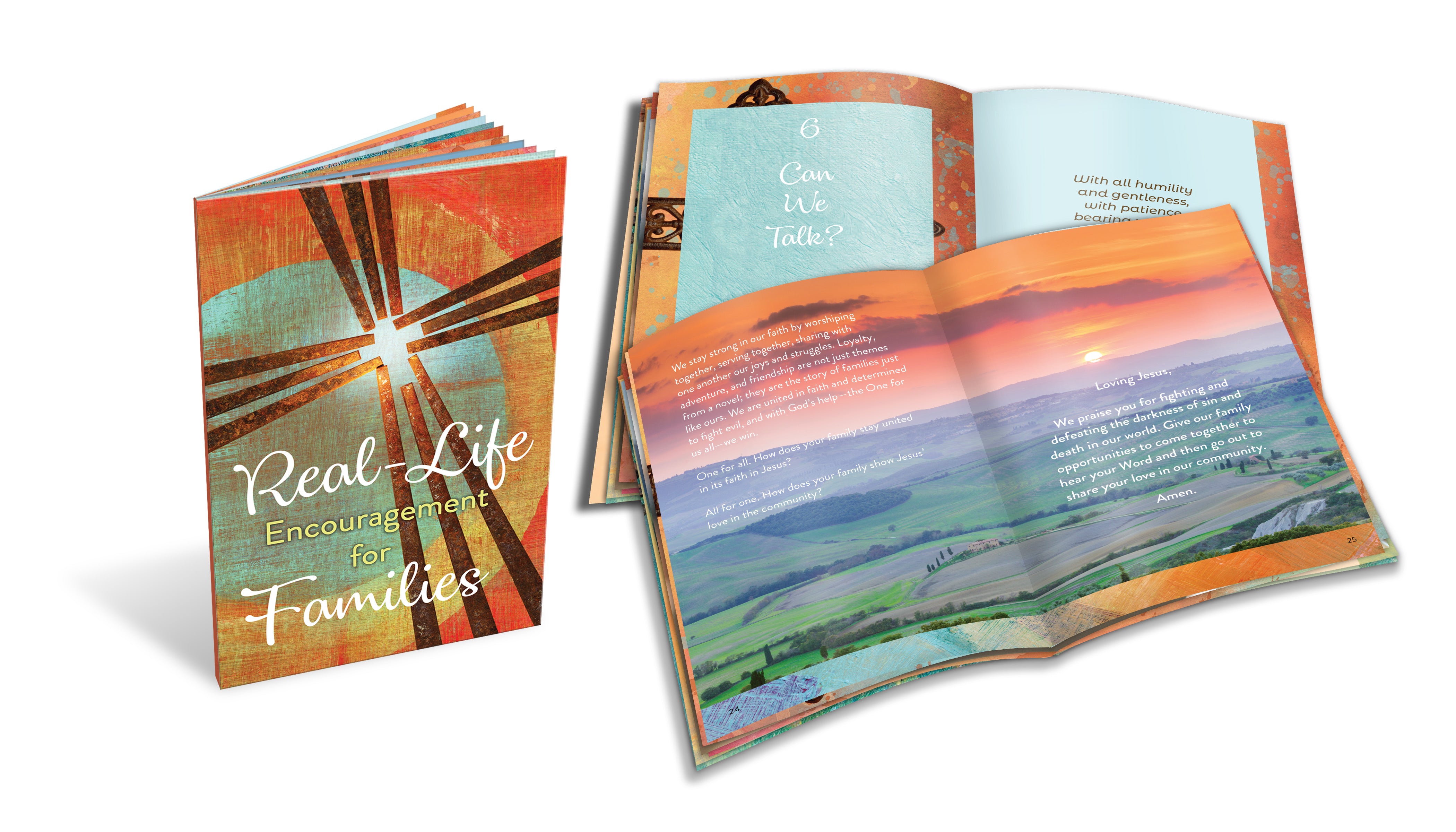 Real-Life Encouragement for Families Soft Cover Book
