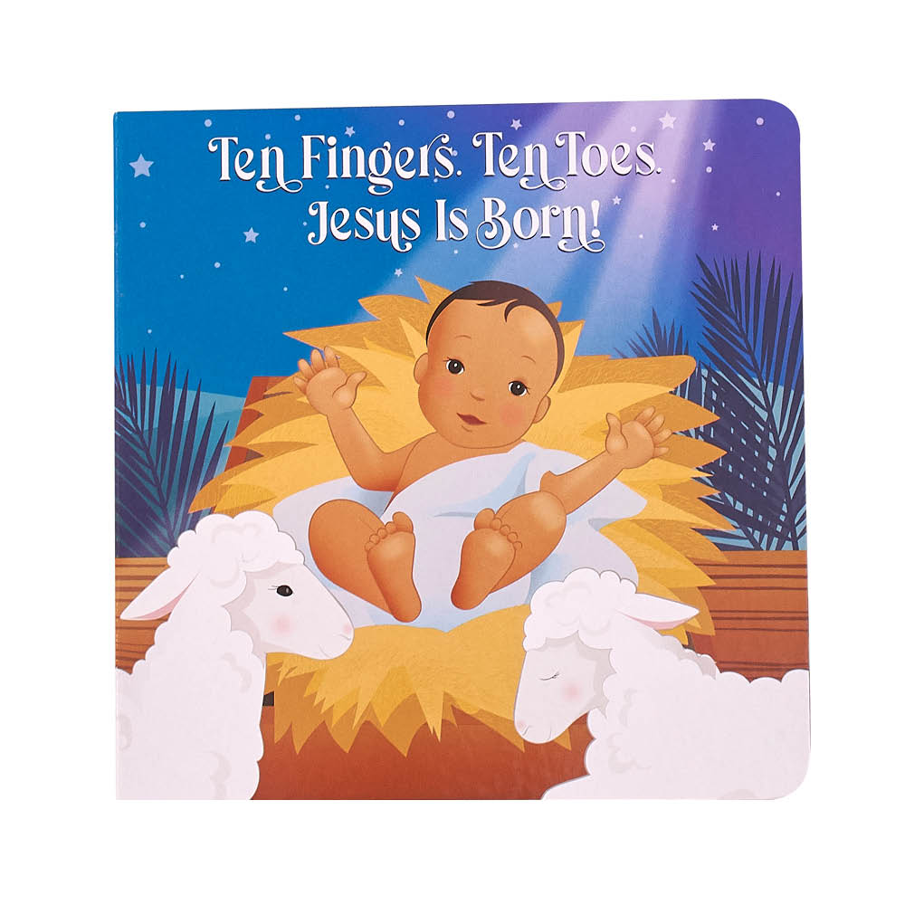 Ten Fingers Ten Toes Jesus is Born Board Book